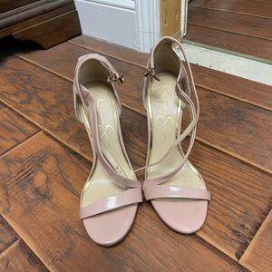 Jessica Simpson light pink heels